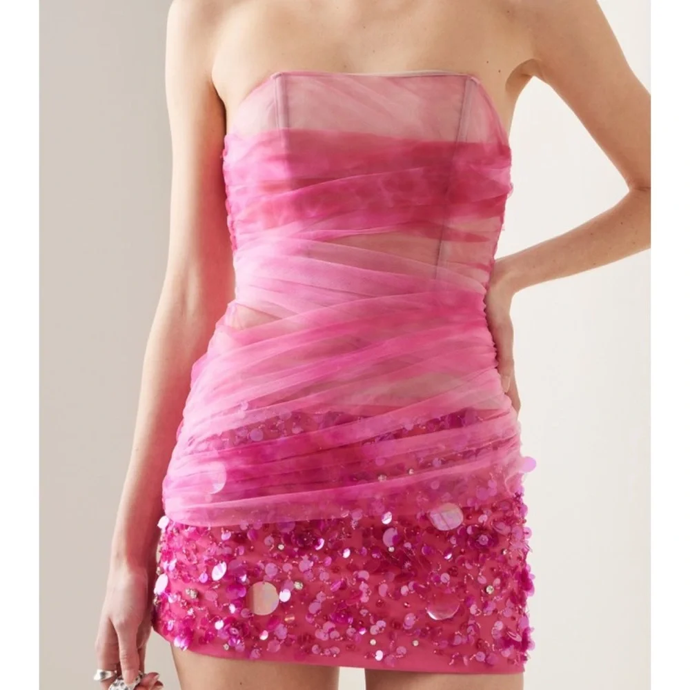 Des Phemmes Tie Die Corset - Picture 4 of 4